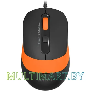 Мышь A4Tech Fstyler FM10S (оранжевый/черный)
